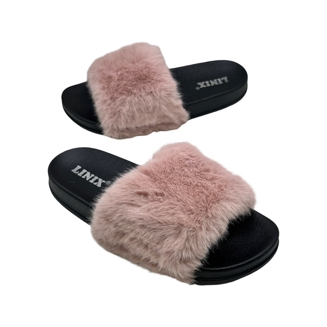 Női Szőrmés Papucs