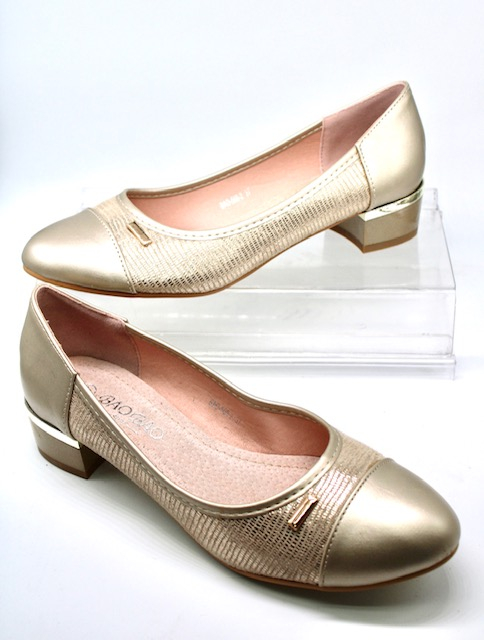 Erika Női Arany alkalmi cipő